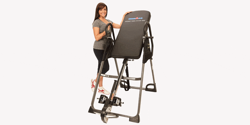 IRONMAN High Capacity Gravity 3000 Inversion Table, 350 lbs