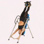 Inversion table therapy