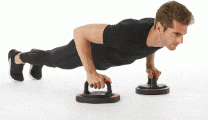 AmazonBasicsPush-Up Handles with Rotating Base