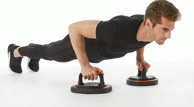 AmazonBasicsPush-Up Handles with Rotating Base