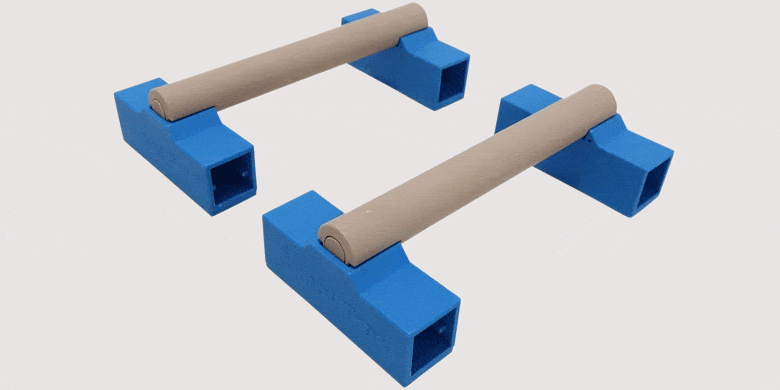 Tumbl Trak Portable Parallette Bars