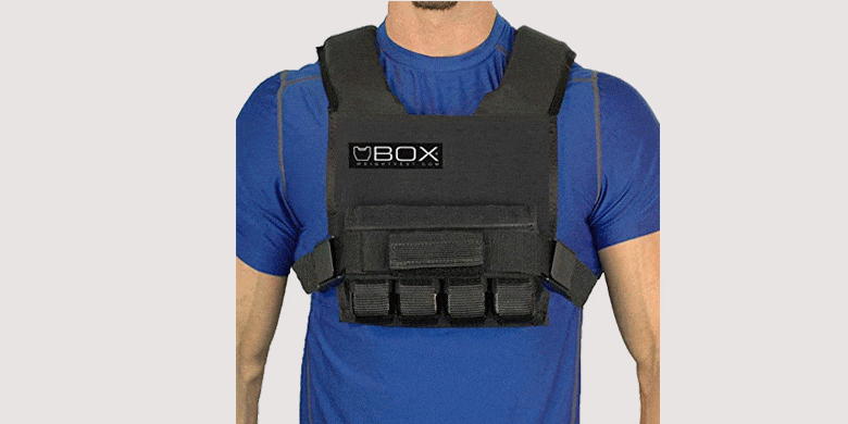 Box 20 Lb Super Short Weight Vest