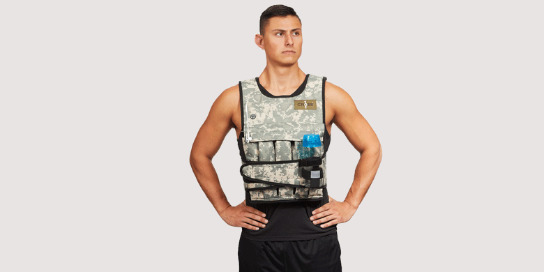 CROSS101 Weighted Vest 20lbs – 80lbs with Shoulder Pads Option