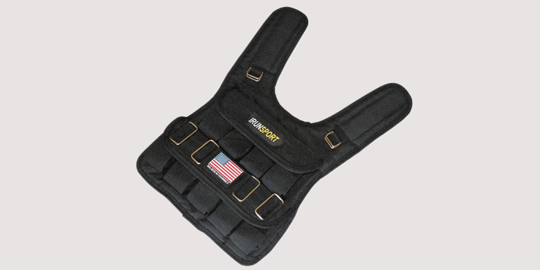 IRun Sport Adjustable Weighted Vest for Men, Multiple Weights Option Available (20LBS – 60LBS)