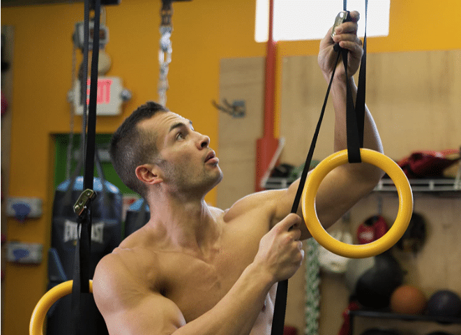 Set up Gymnastic Rings
