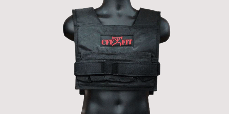 CFF Adjustable Weighted Short Vest 22 Lbs (10 kg)
