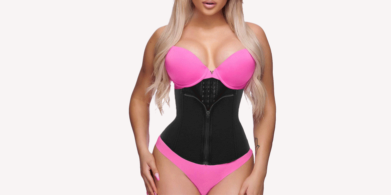 GainKee Clip and Zip Waist Trainer Corset Women