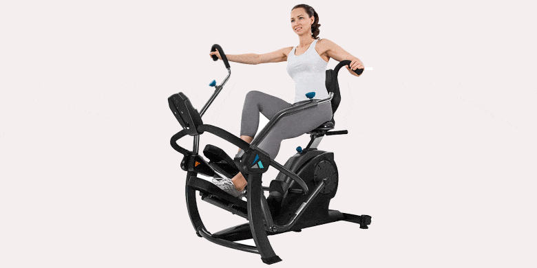 Teeter FreeStep Recumbent Cross Trainer and Elliptical